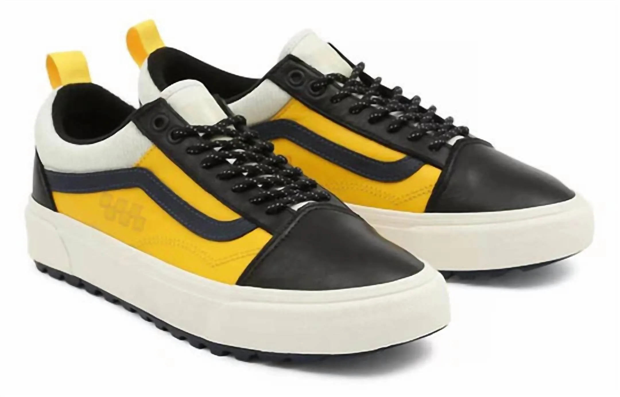 Men's Old Skool Sneaker In Black-Yellow
