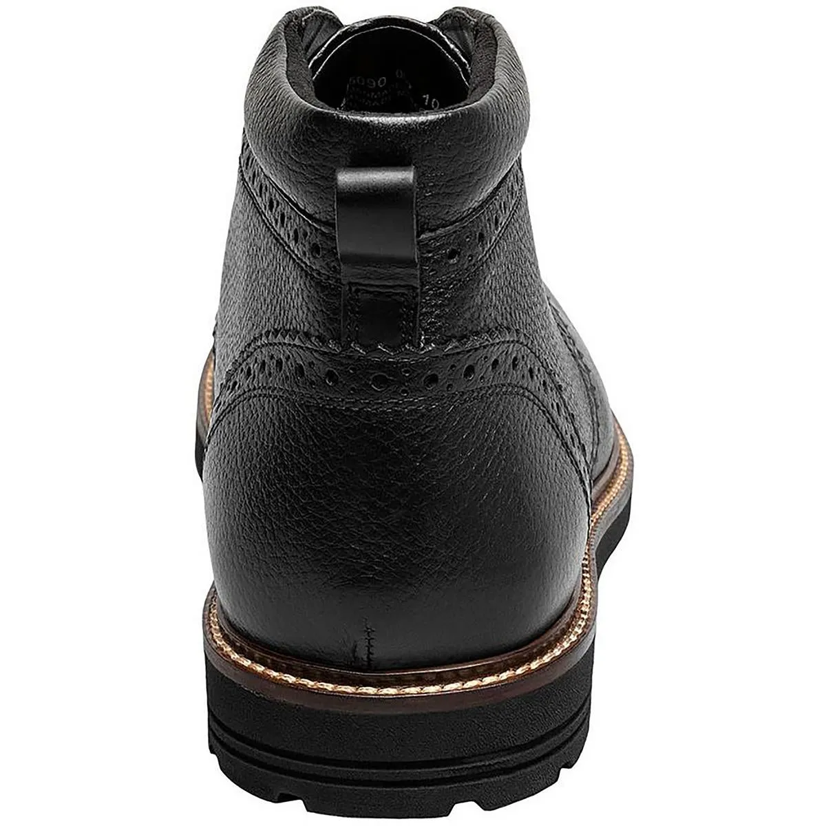 Mens Perforated Leather Chukka Boots