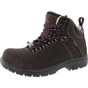 Mens Slip Resistant Leather Work & Safety Boots