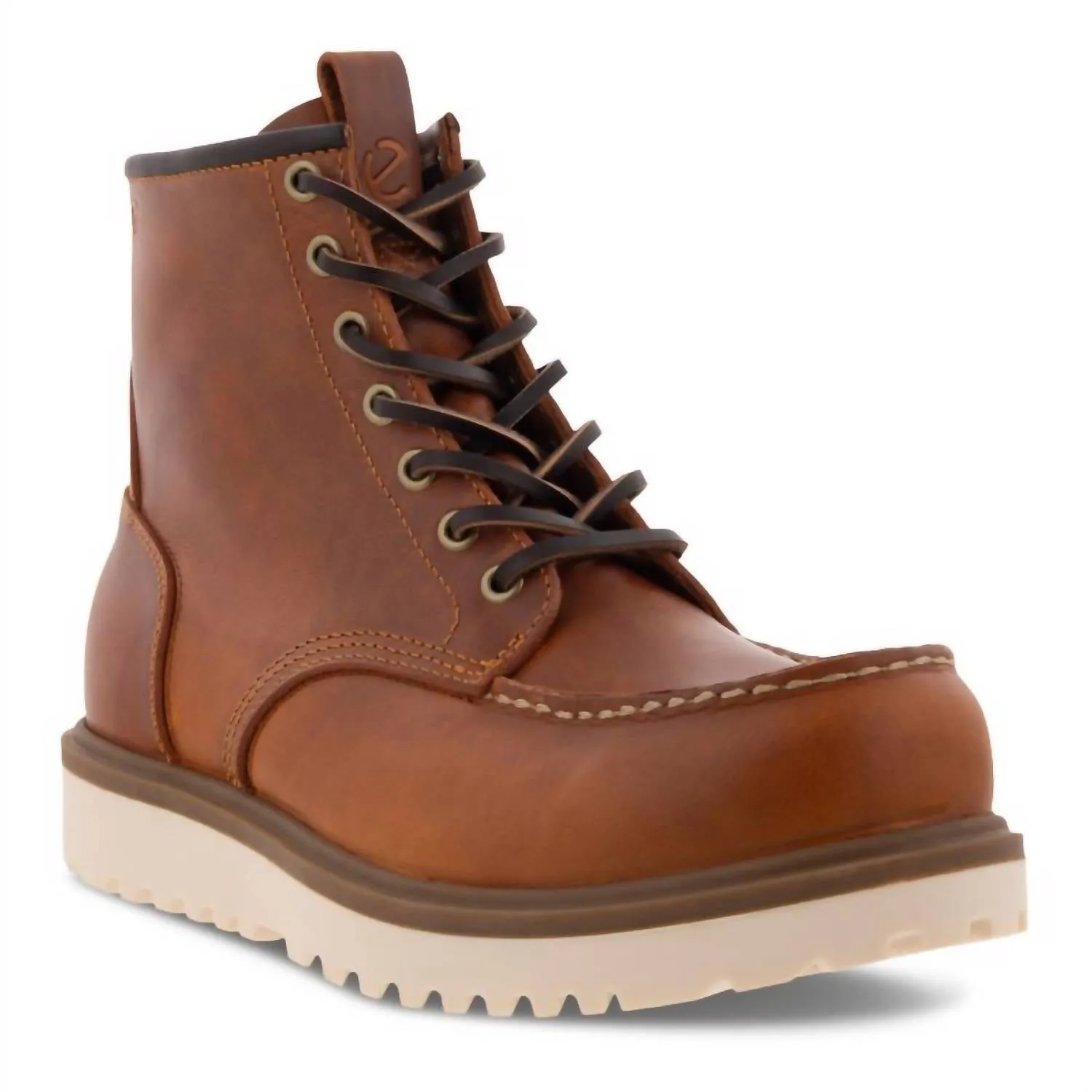 Men's Staker Boot In Cognac