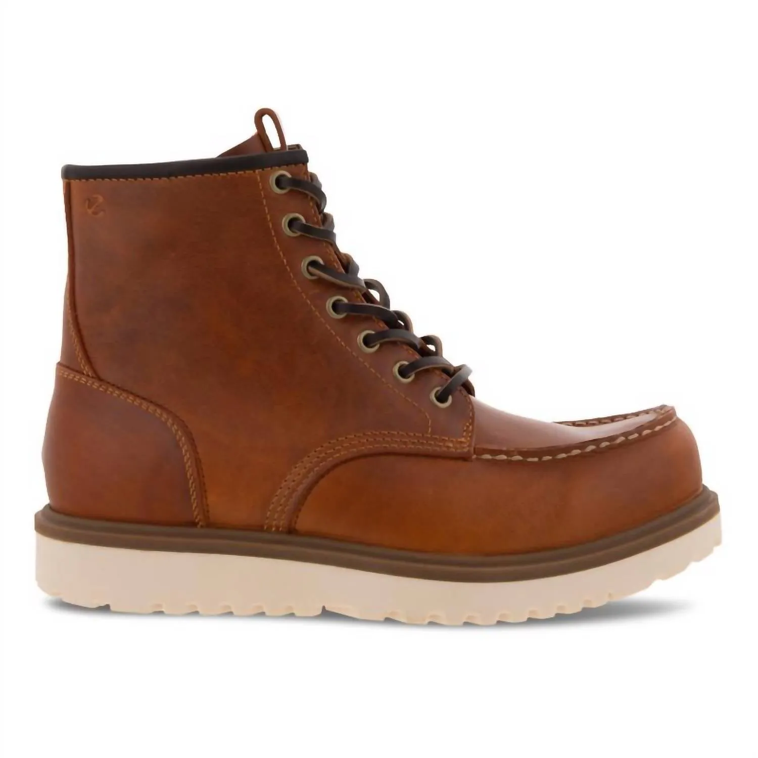 Men's Staker Boot In Cognac