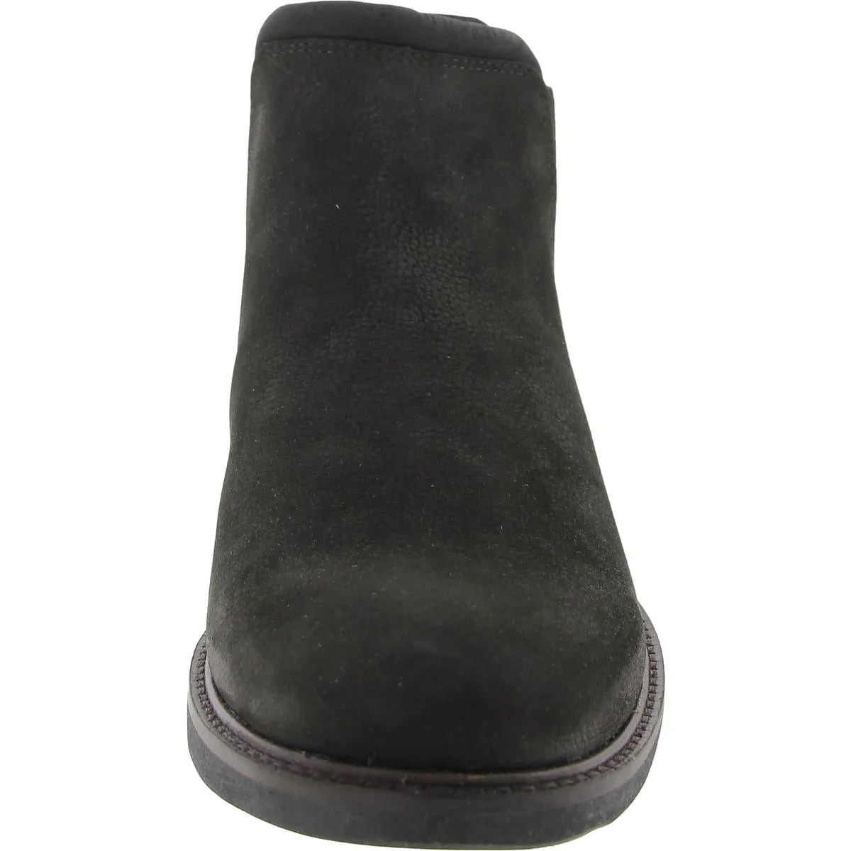 Mens Stretch Leather Chelsea Boots