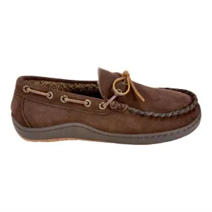Men's Therman Slippers In Chocolate