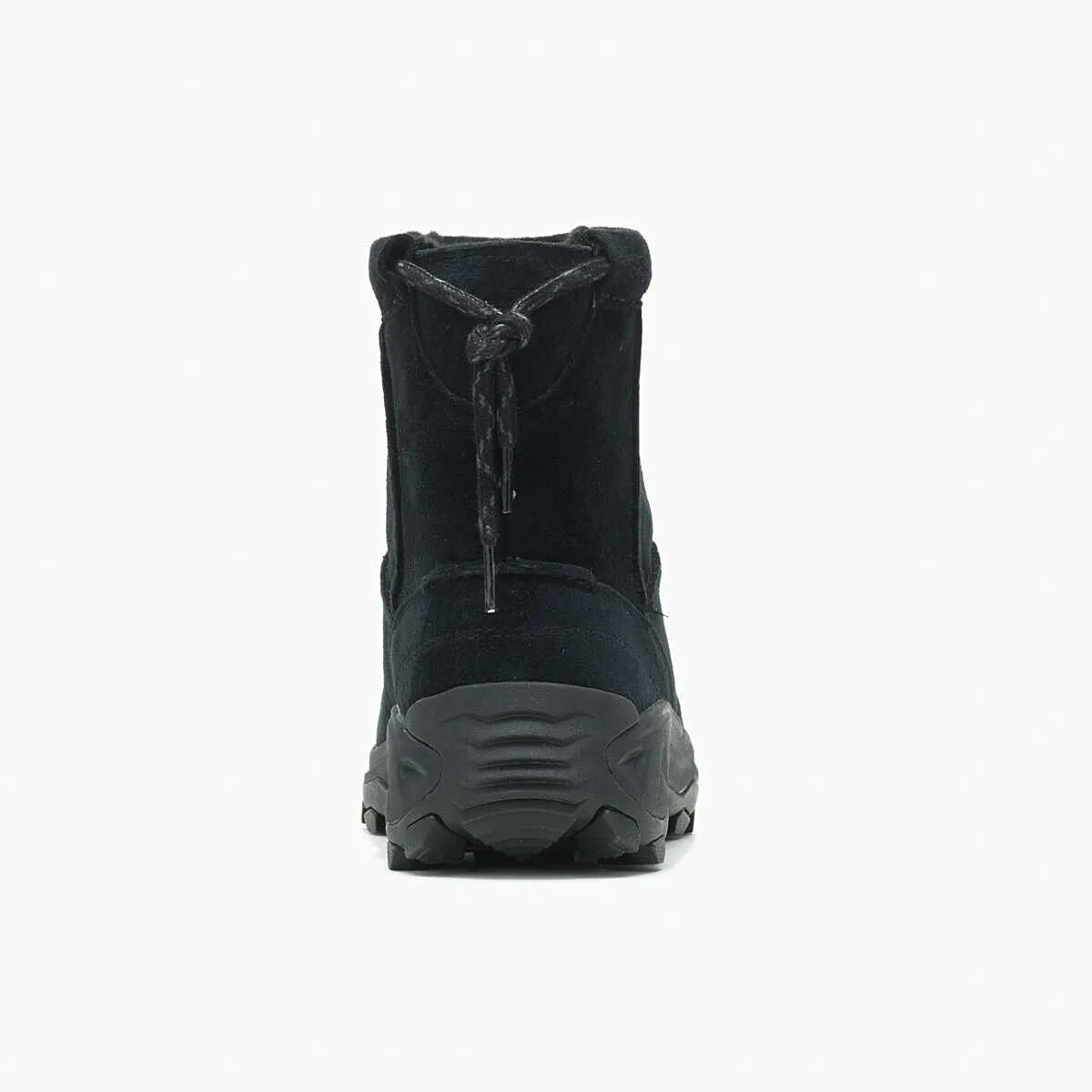 Merrell Winter J004555 Boots Men's Black Suede Leather Pull On Waterproof TF2616