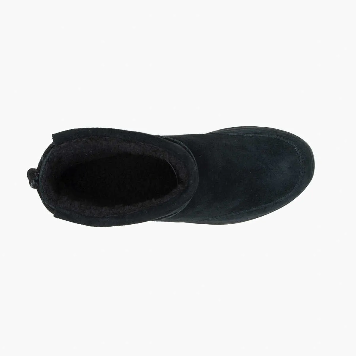 Merrell Winter J004555 Boots Men's Black Suede Leather Pull On Waterproof TF2616