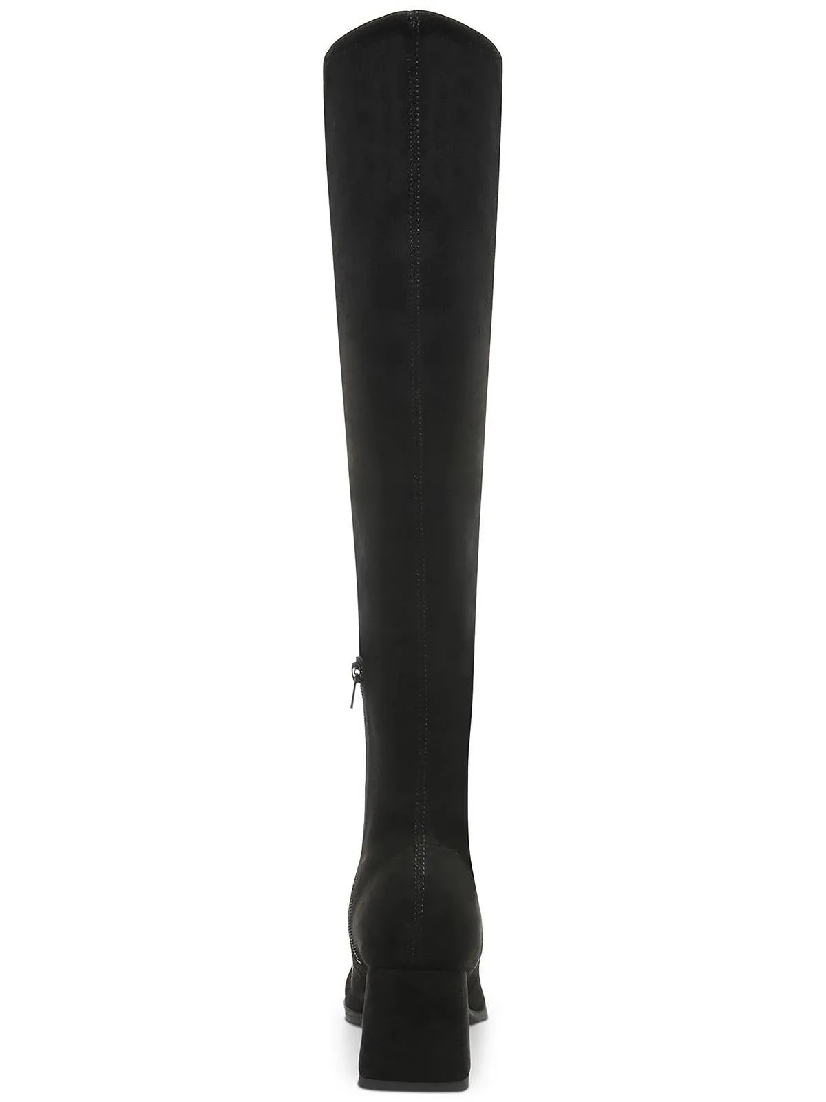 Nanda  Womens Solid Square Toe Over-The-Knee Boots