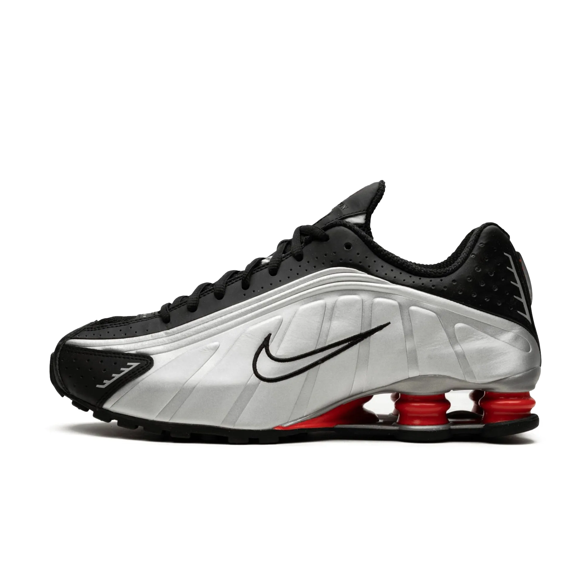 Nike Shox R4 Black Metallic Silver