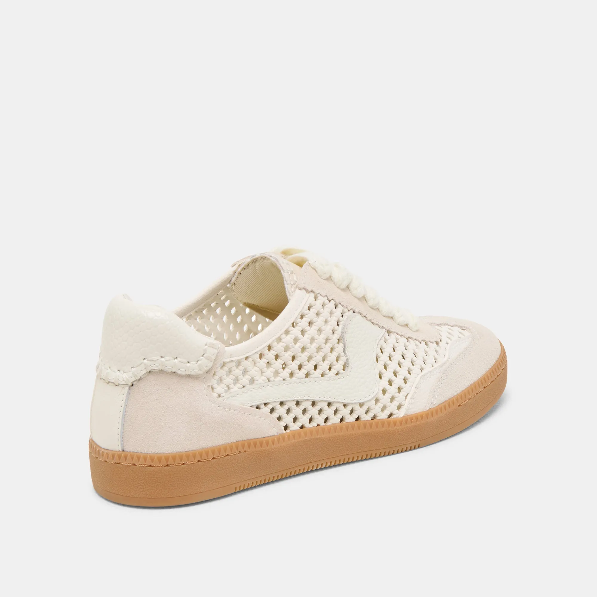 NOTICE SNEAKERS IVORY PERFORATED NUBUCK