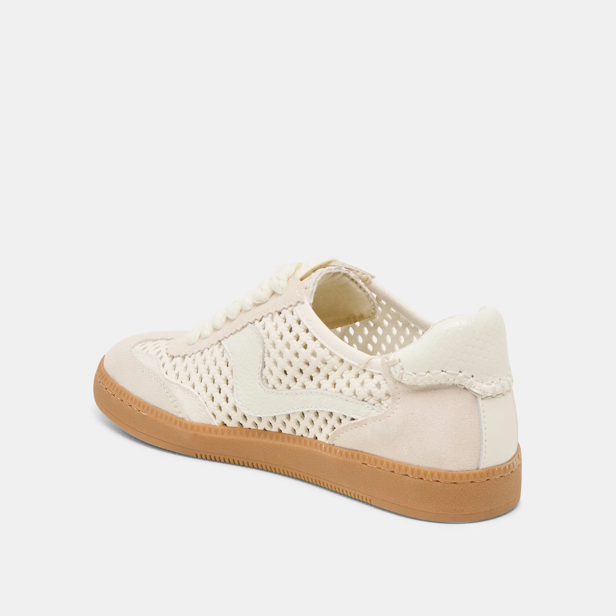 NOTICE SNEAKERS IVORY PERFORATED NUBUCK