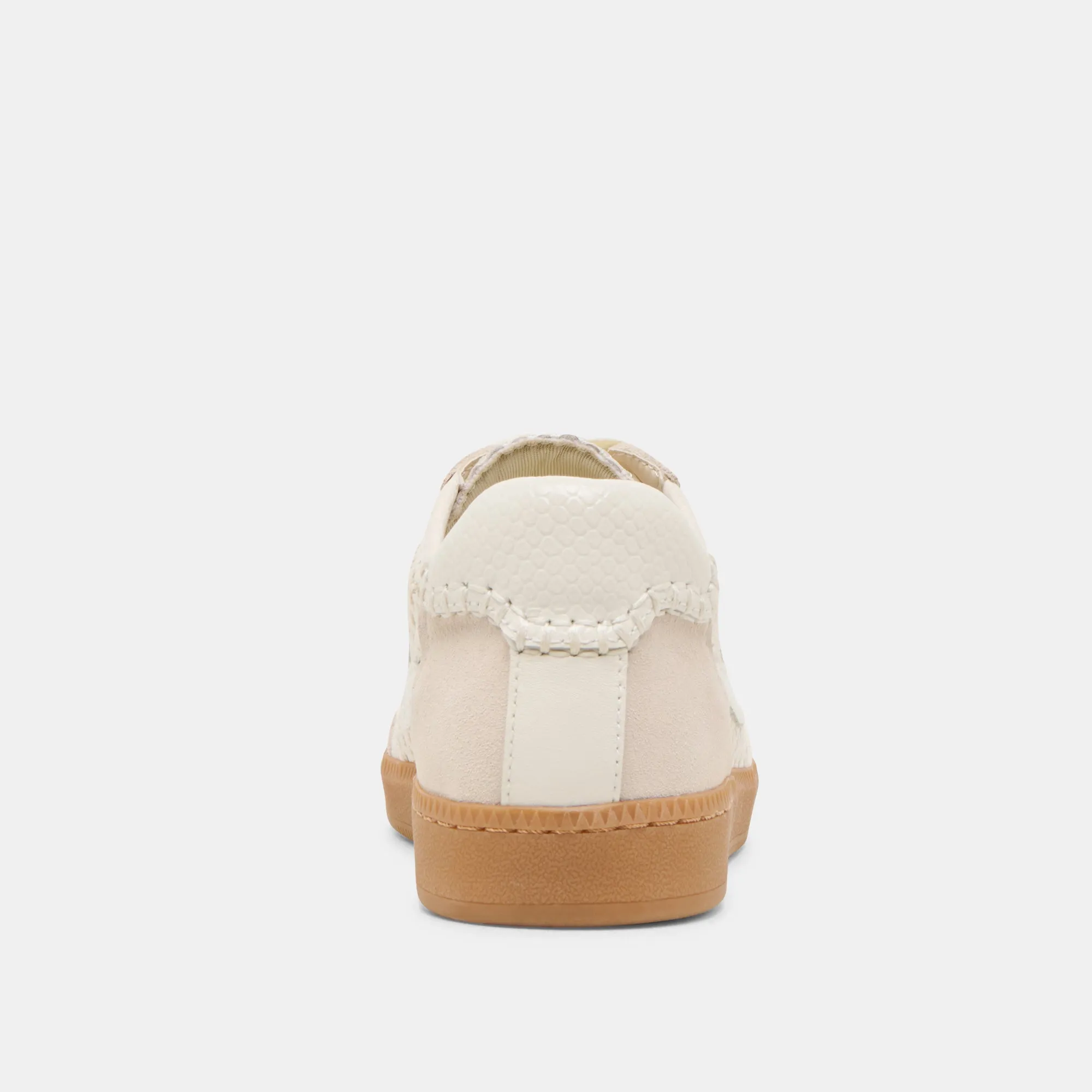 NOTICE SNEAKERS IVORY PERFORATED NUBUCK
