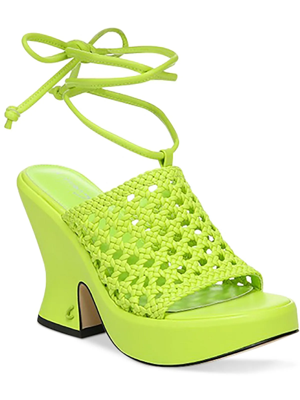 Paislie Womens Woven Open Toe Platform Sandals