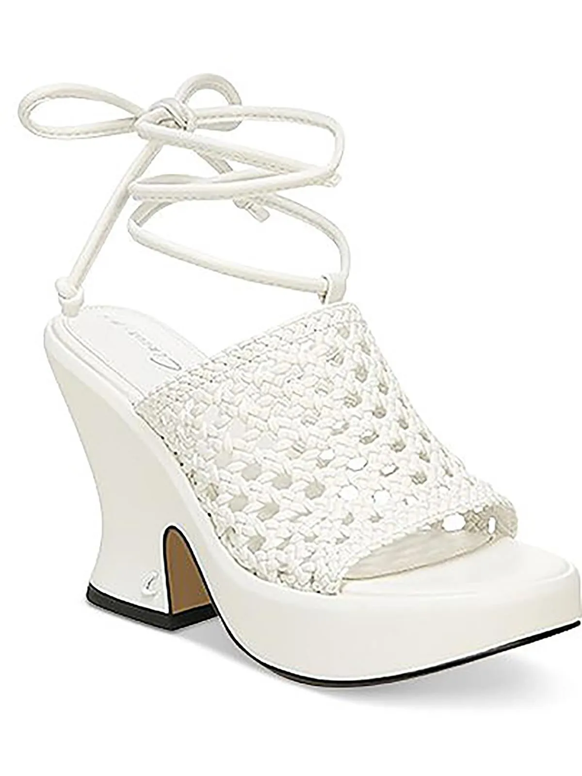 Paislie Womens Woven Open Toe Platform Sandals