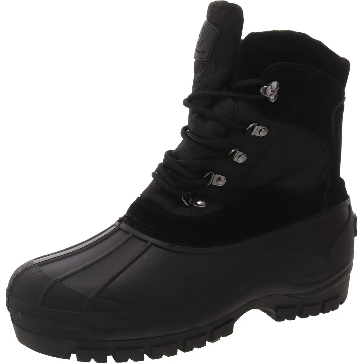 Peak Mens Two Tone Man Made Winter & Snow Boots