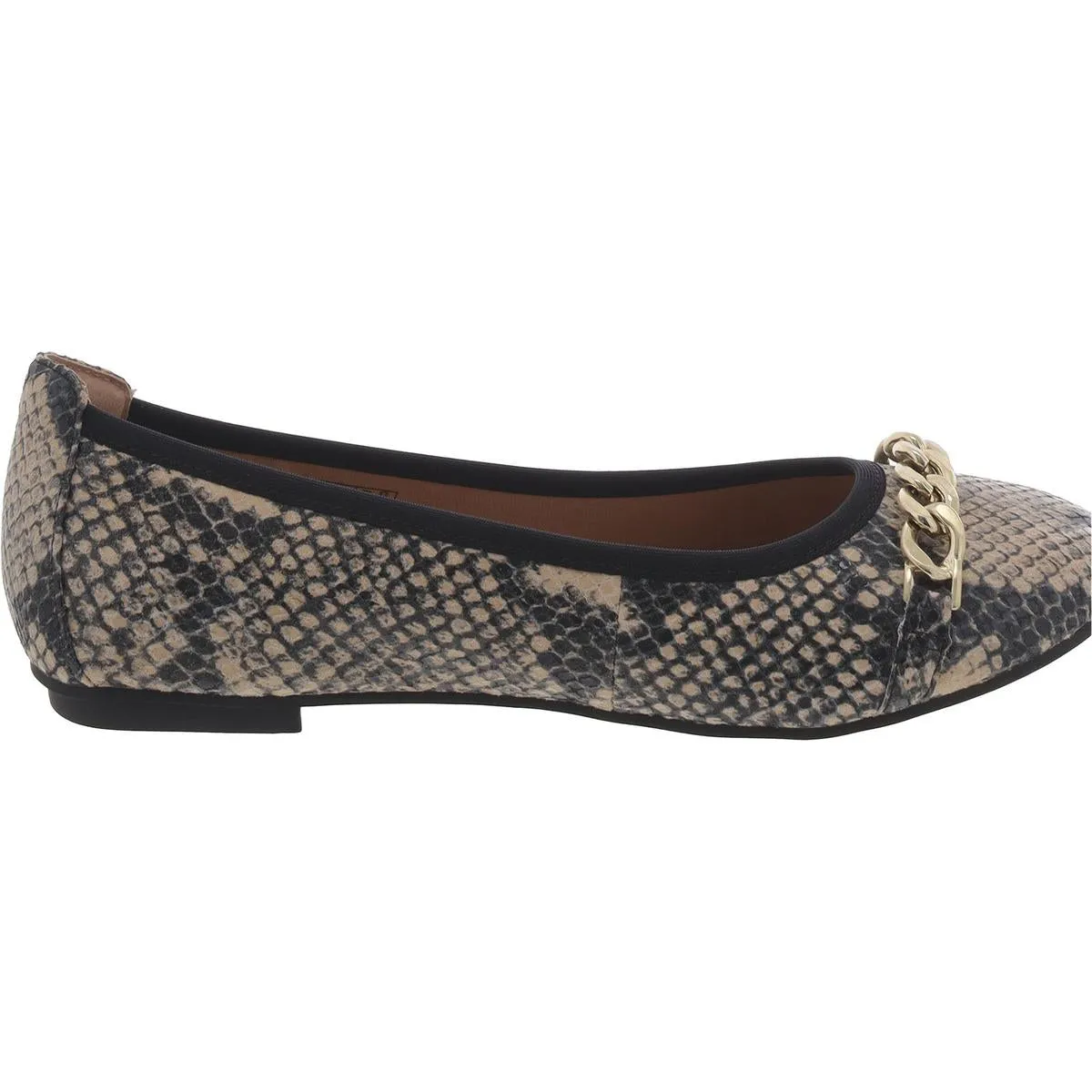 Pera Womens Leather Ballet Flats
