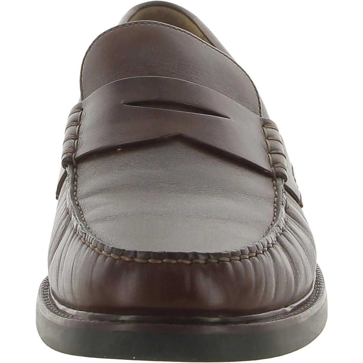 Pinch Prep Mens Leather Slip-On Loafers