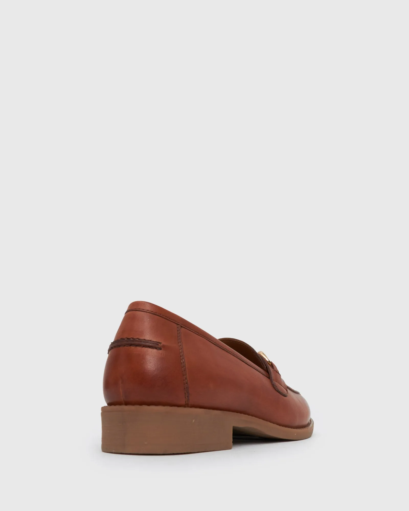 PRE-ORDER ROMY Leather Round Toe Loafers