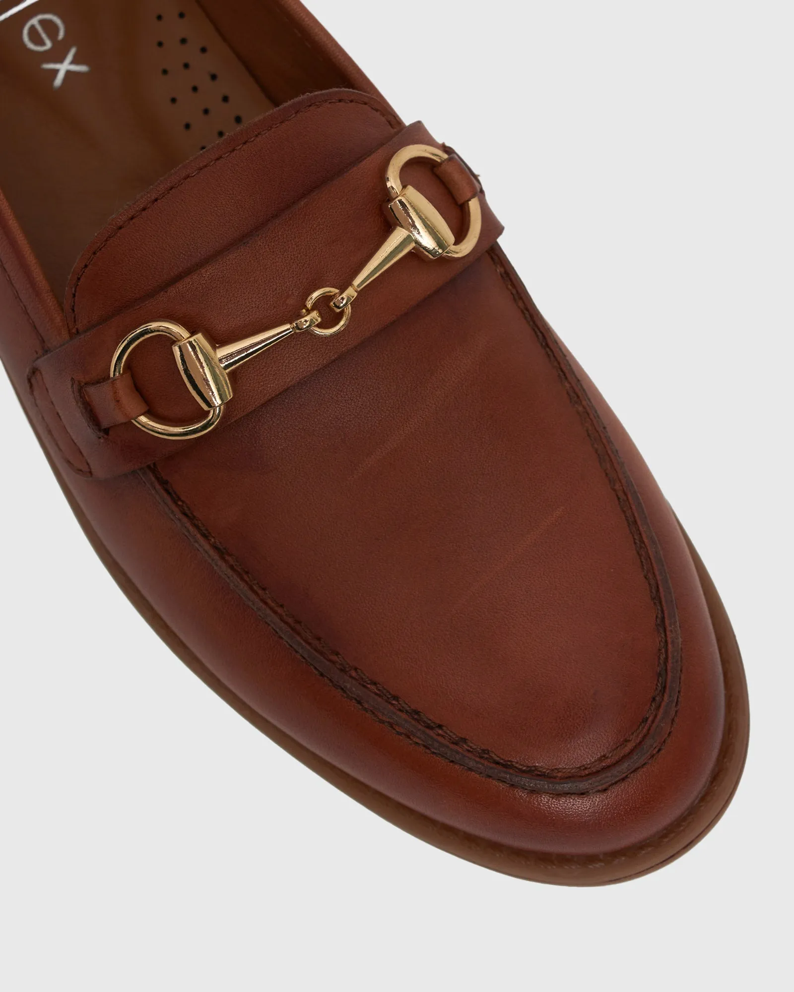 PRE-ORDER ROMY Leather Round Toe Loafers