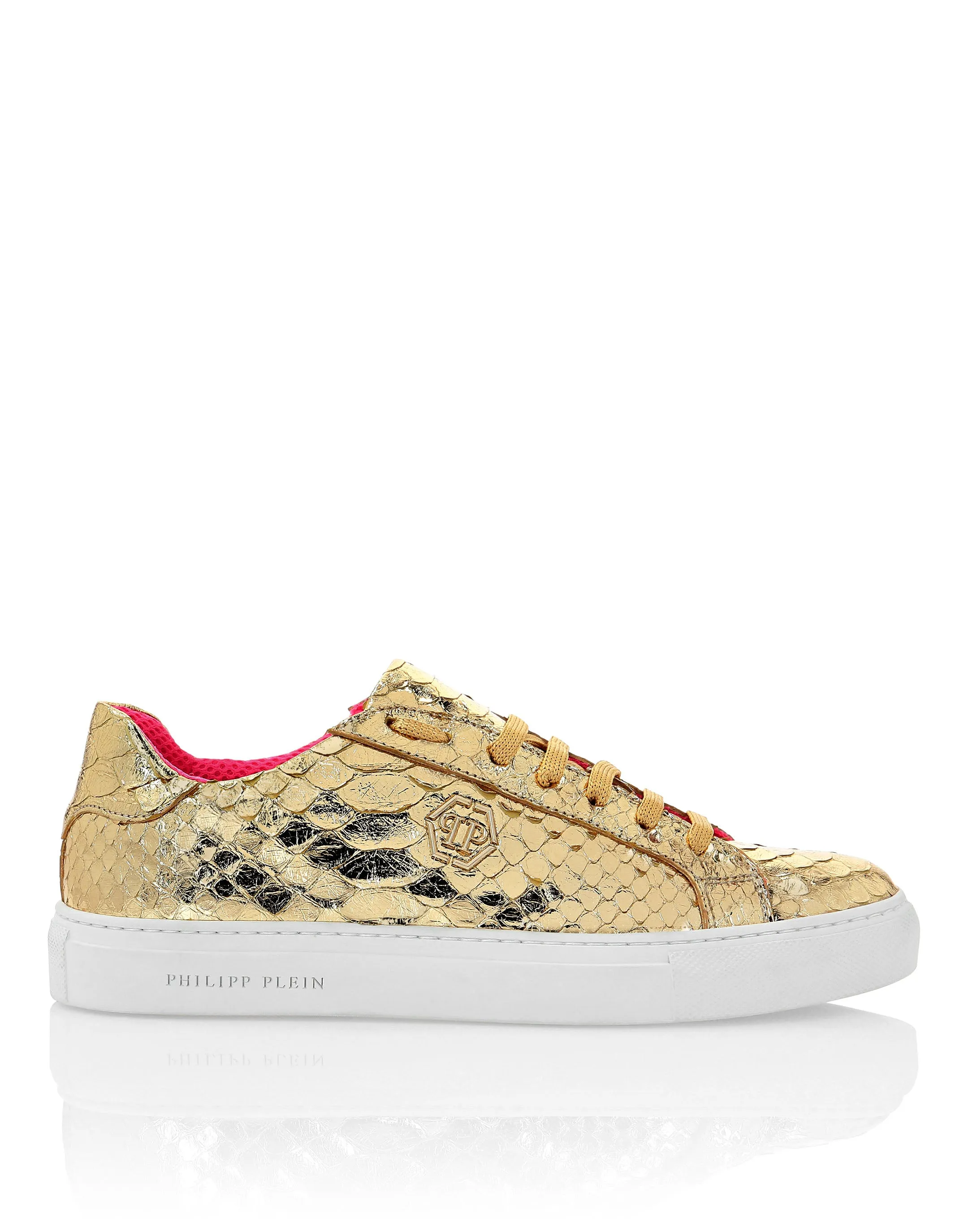 Python Lo-Top Sneakers Gold