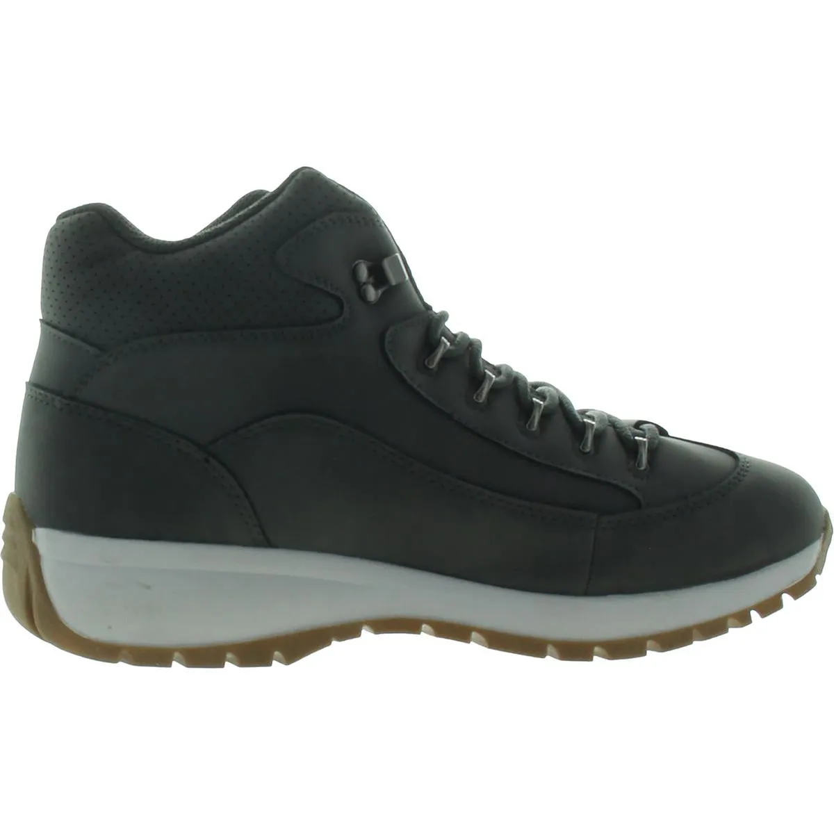 Rapid Mens Faux Leather Cold Weather Combat & Lace-up Boots