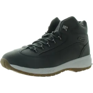 Rapid Mens Faux Leather Cold Weather Combat & Lace-up Boots