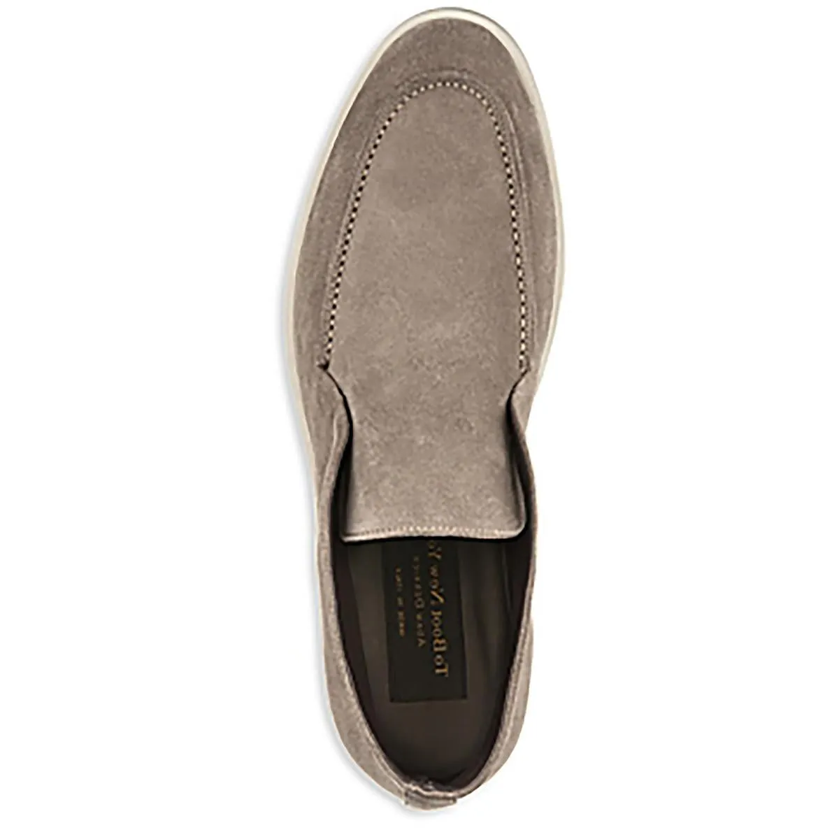 REED Mens Solid Suede Loafers