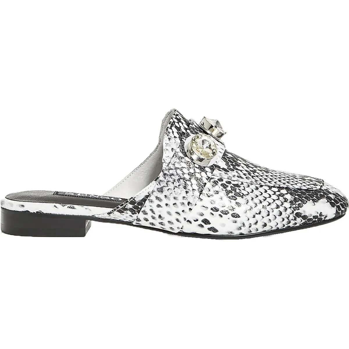 Rio Womens Leather Embellished Fashion Loafers