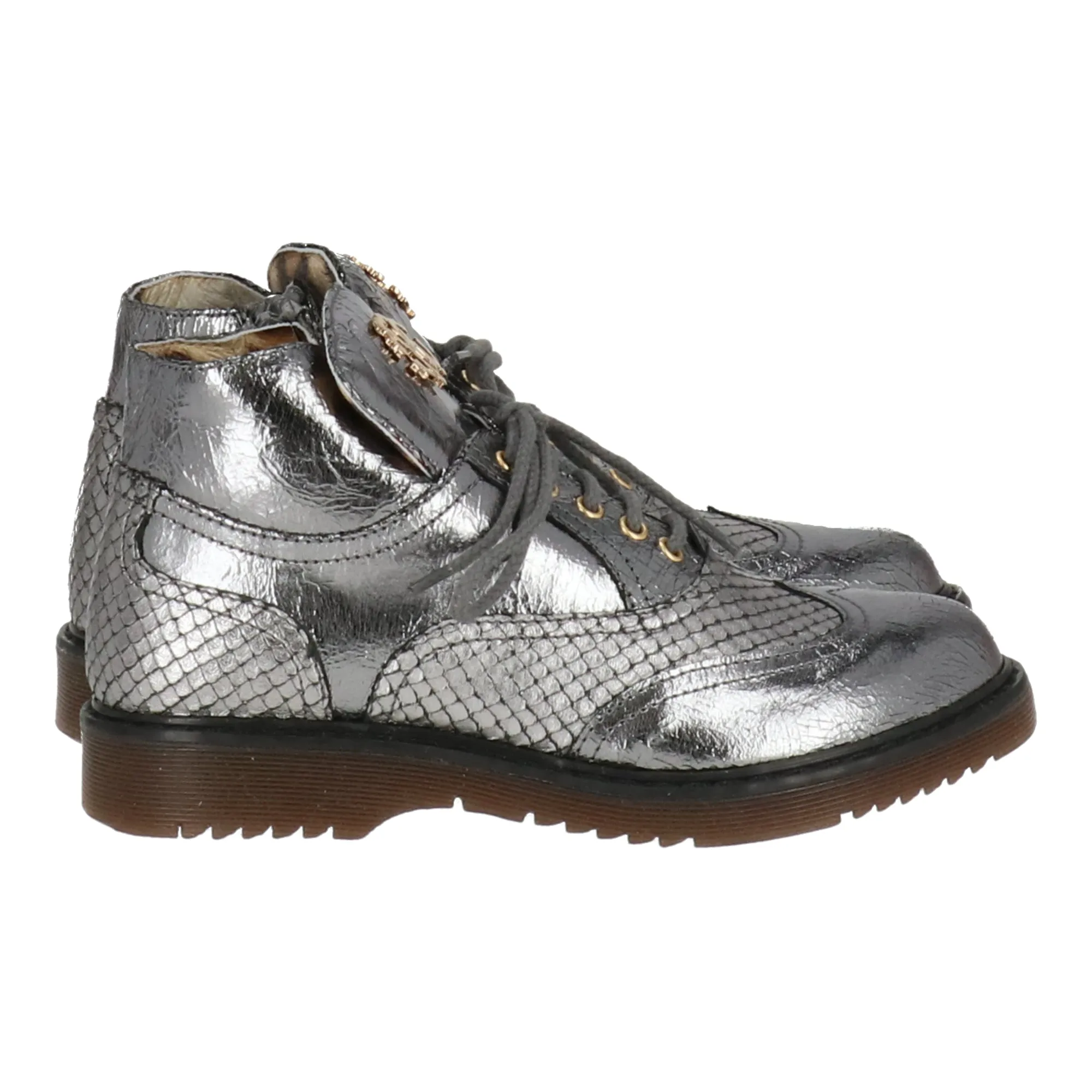 Roberto Cavalli Kids Graphite Boot