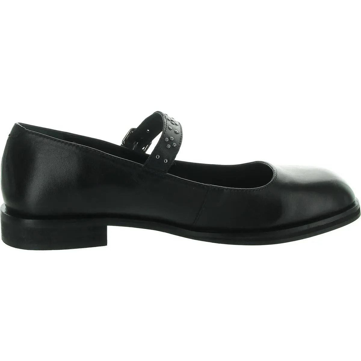 Rumor Womens Buckle Leather Mary Janes
