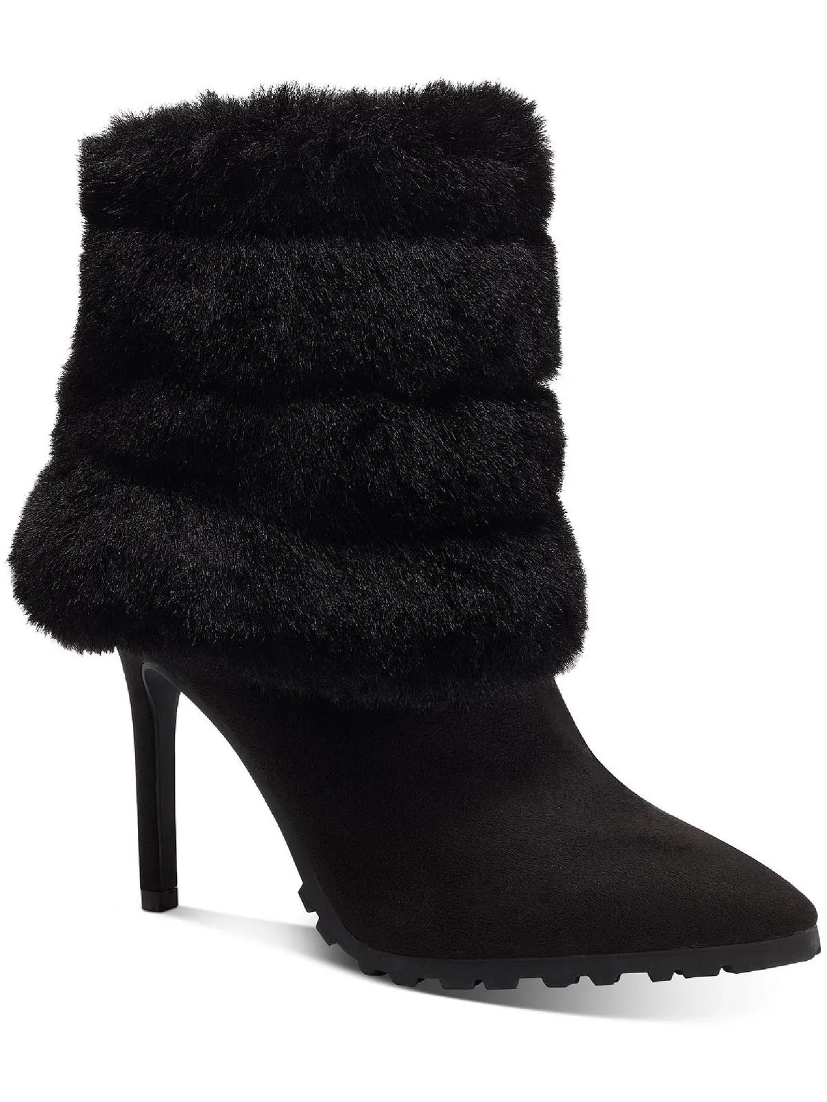 Rylie Womens Padded Insole Pointed Toe Ankle Boots