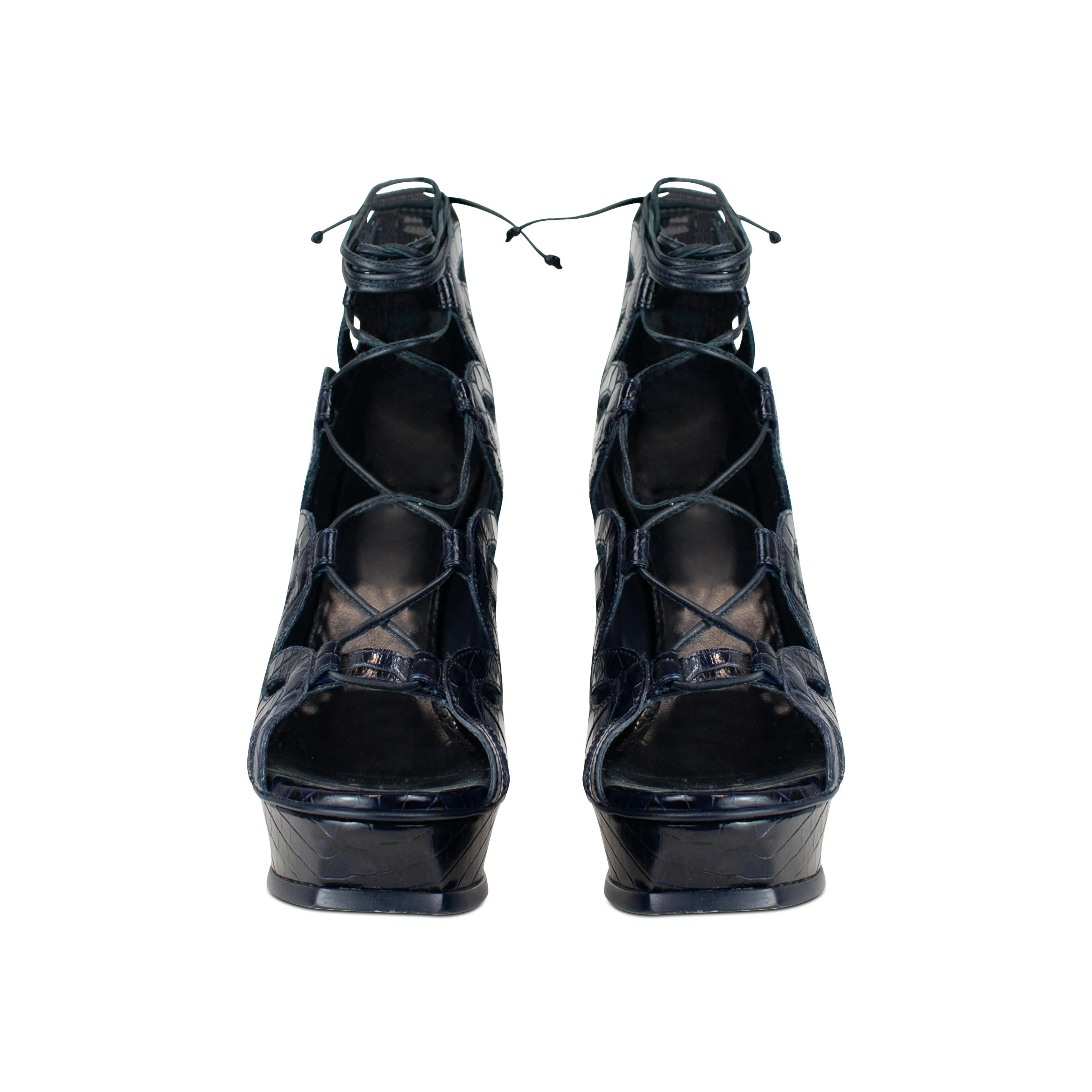 Saint Laurent 'Tribute' Cage Sandals - 38