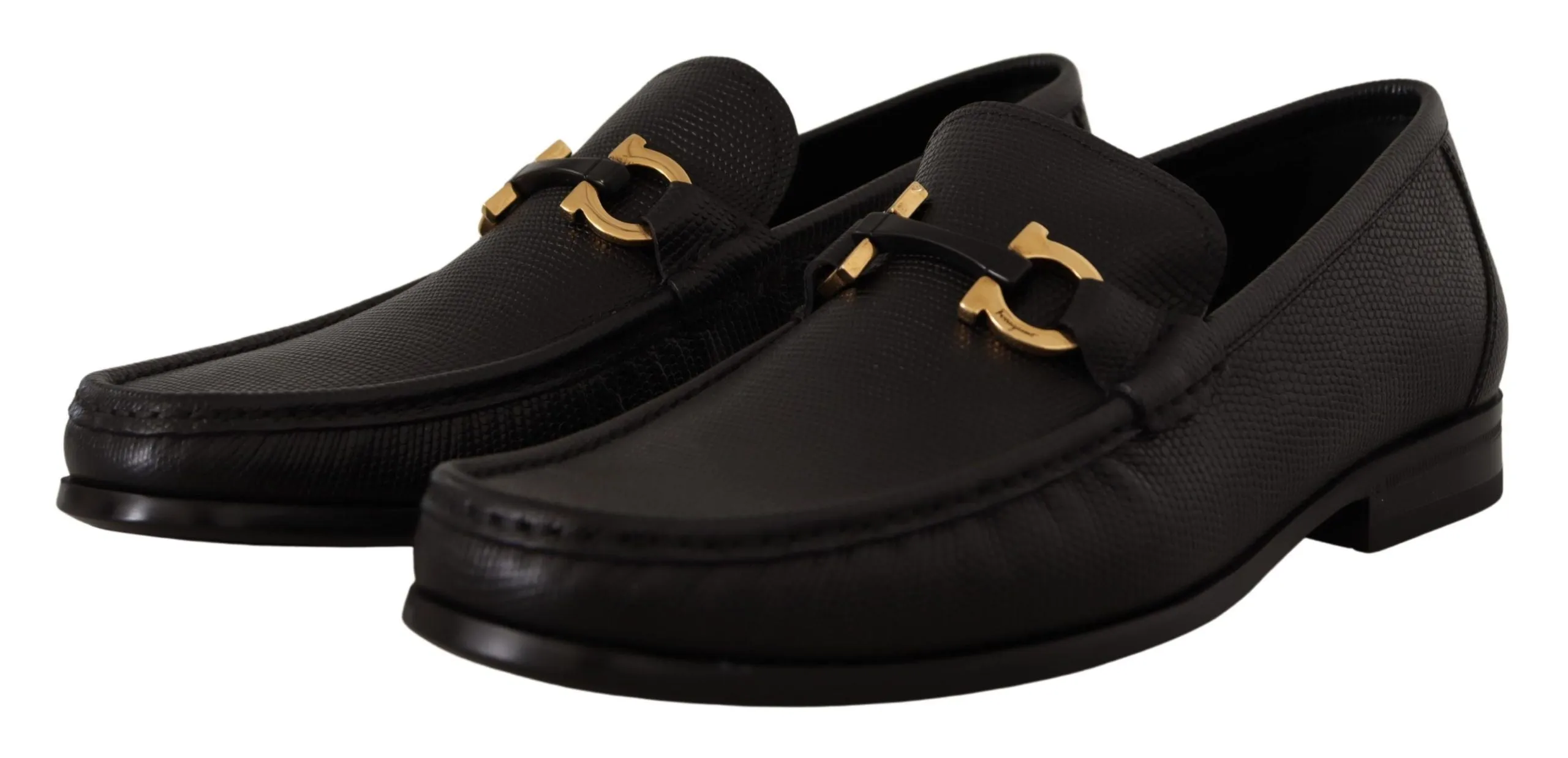 Salvatore Ferragamo Elegant  Calf Leather Men's Loafers