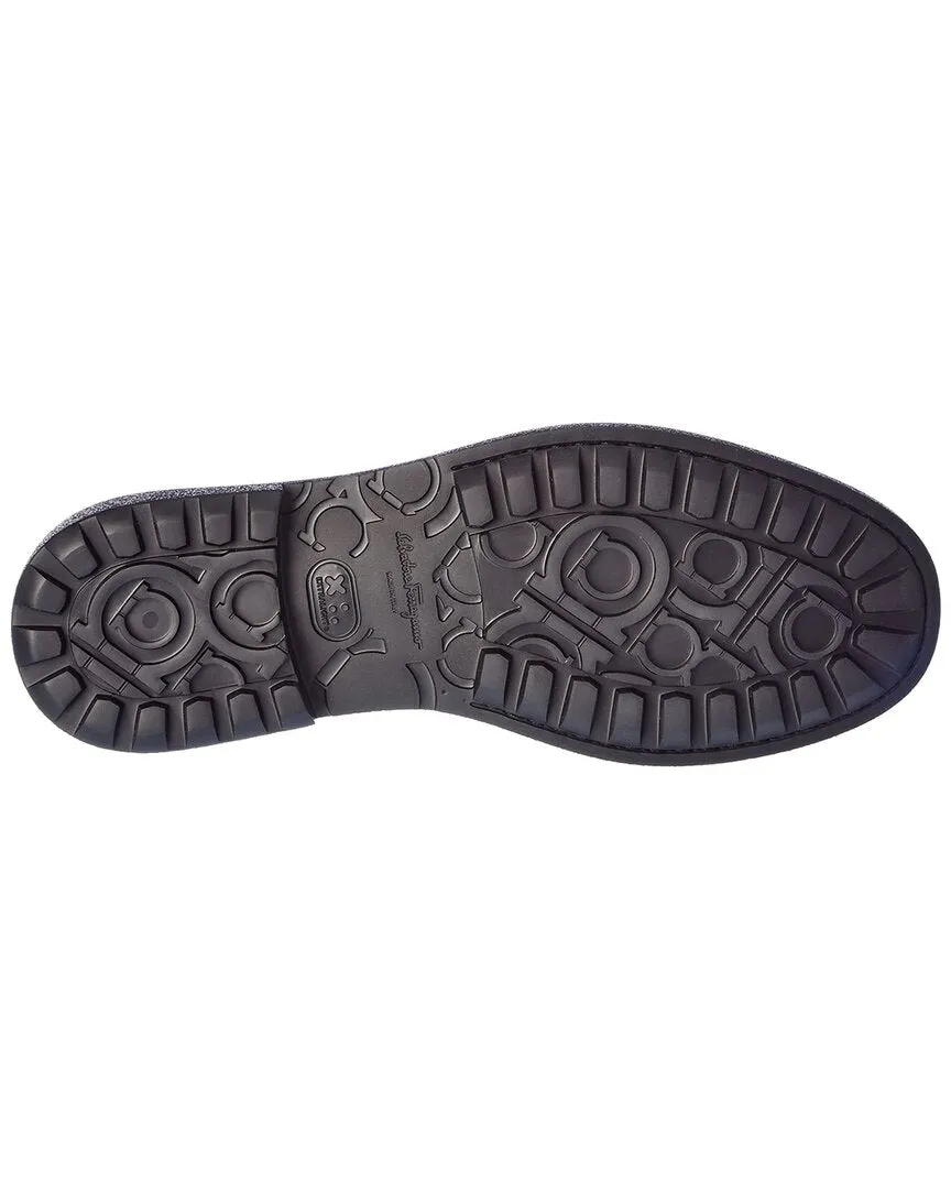 Salvatore Ferragamo Vara Ornament Leather Loafer