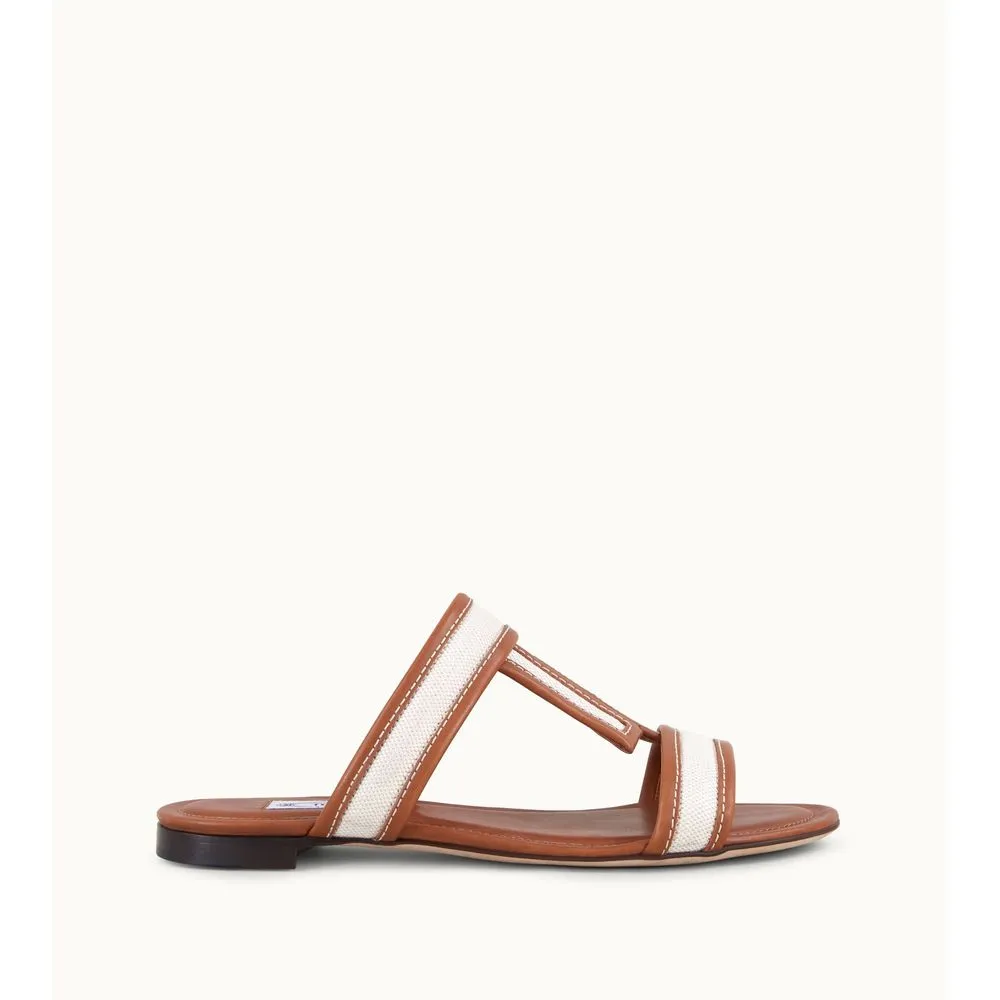 Sandals in Leather