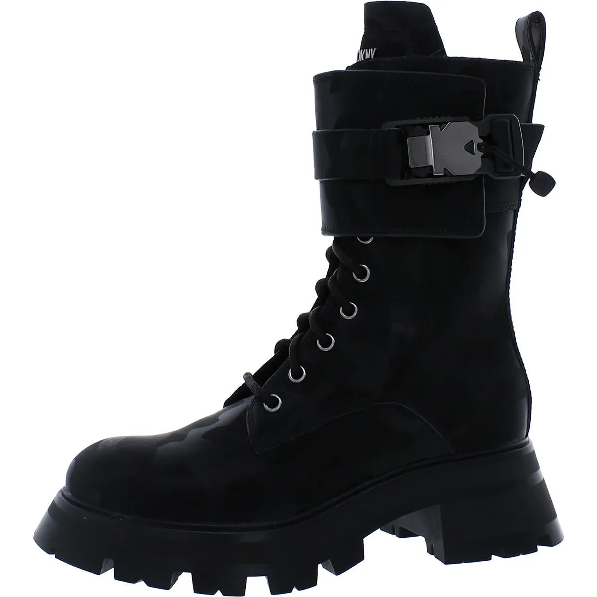 Sava Womens Leather Zipper Combat & Lace-up Boots