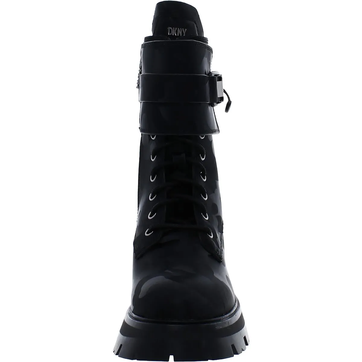 Sava Womens Leather Zipper Combat & Lace-up Boots