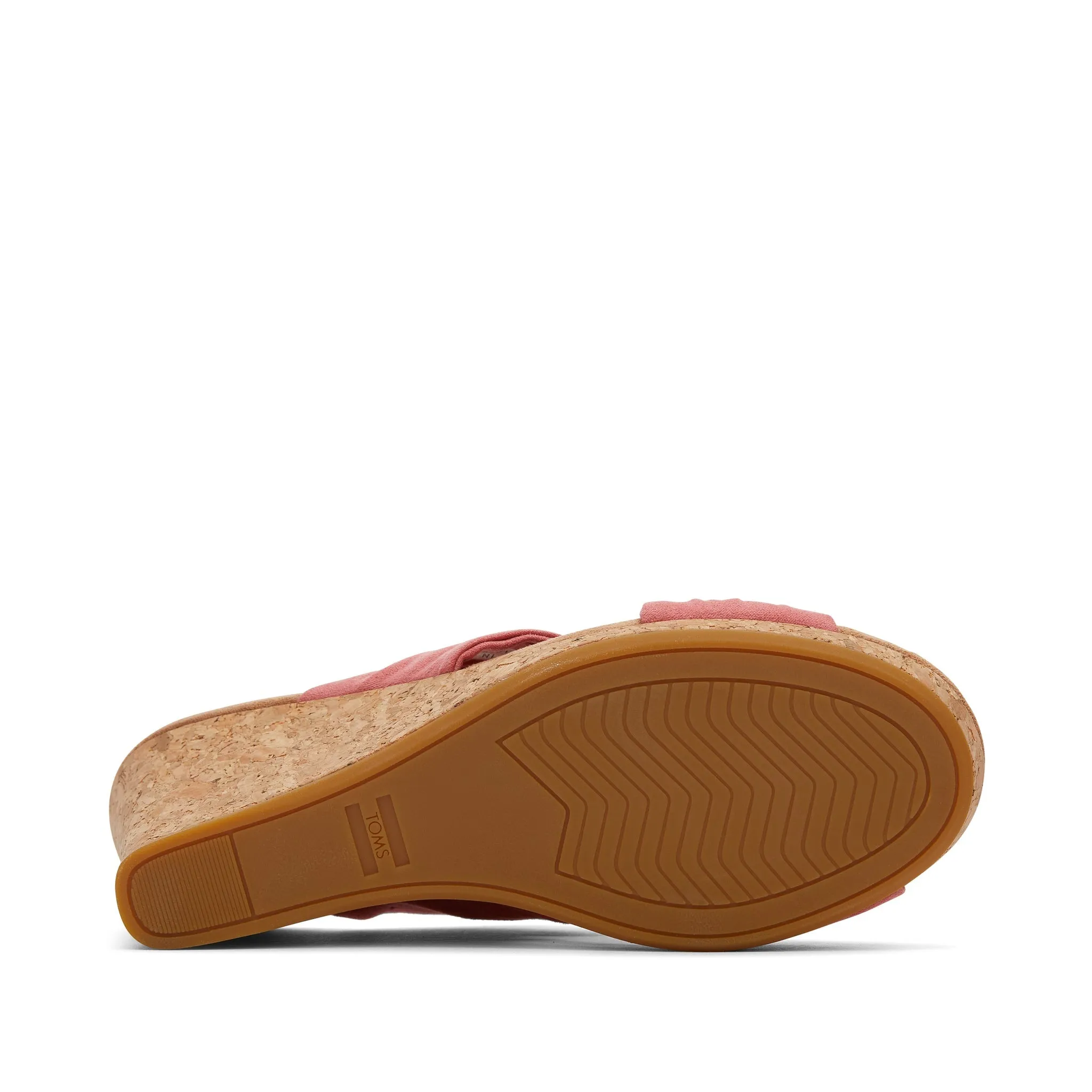 Serena Rose Cork Wedge Sandal