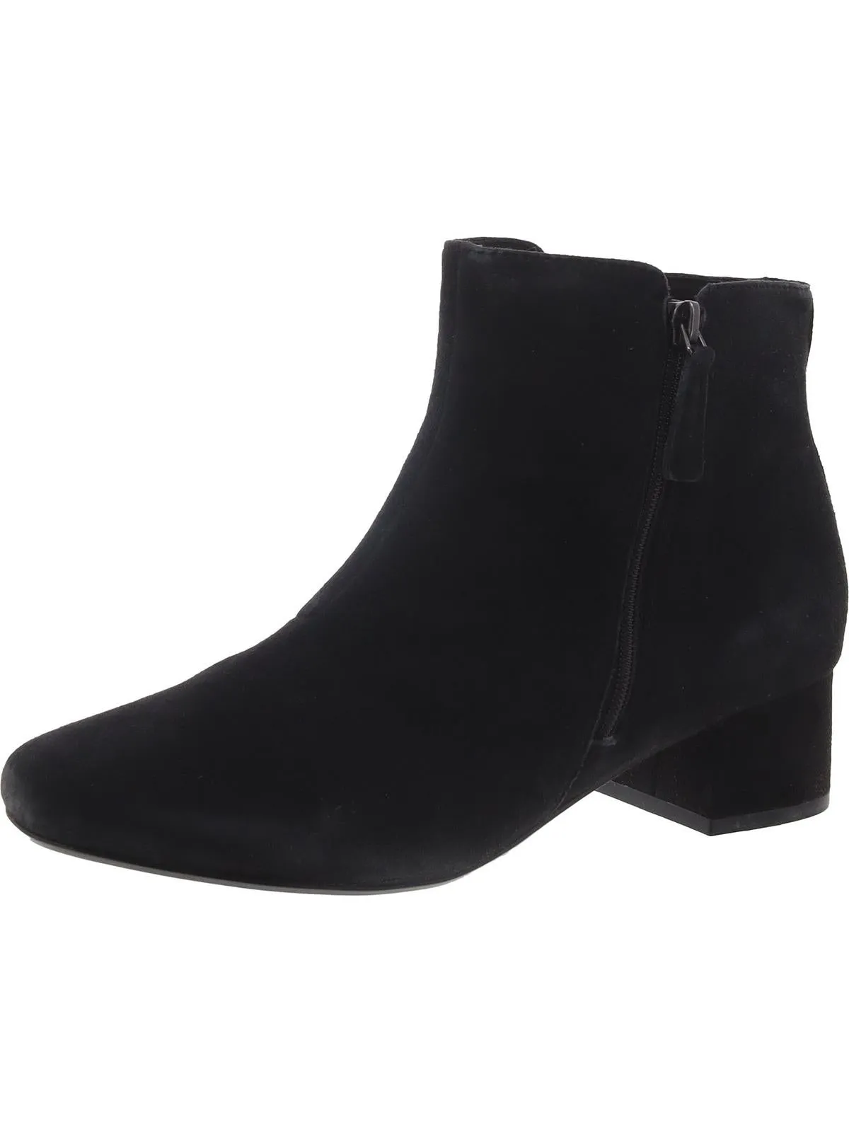 Sonsett Zip Womens Suede Zip Up Ankle Boots
