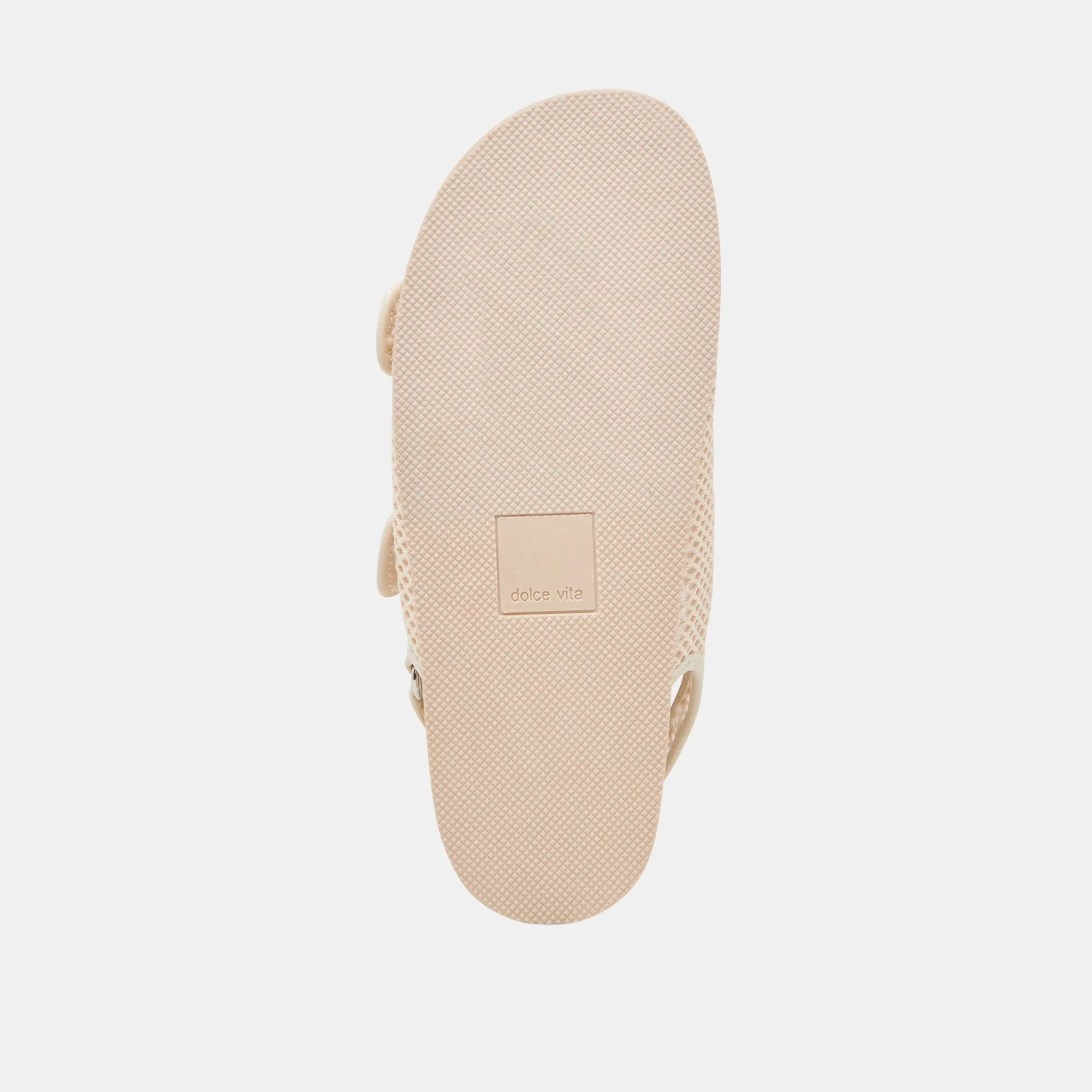 STARLA MESH SANDALS CREME WOVEN MESH
