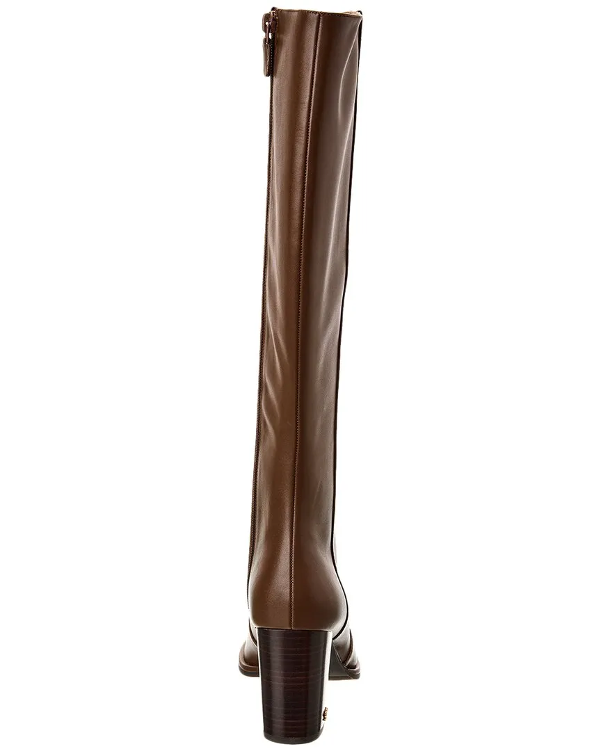 Stuart Weitzman Ryland Zip 80 Leather Knee-High Boot