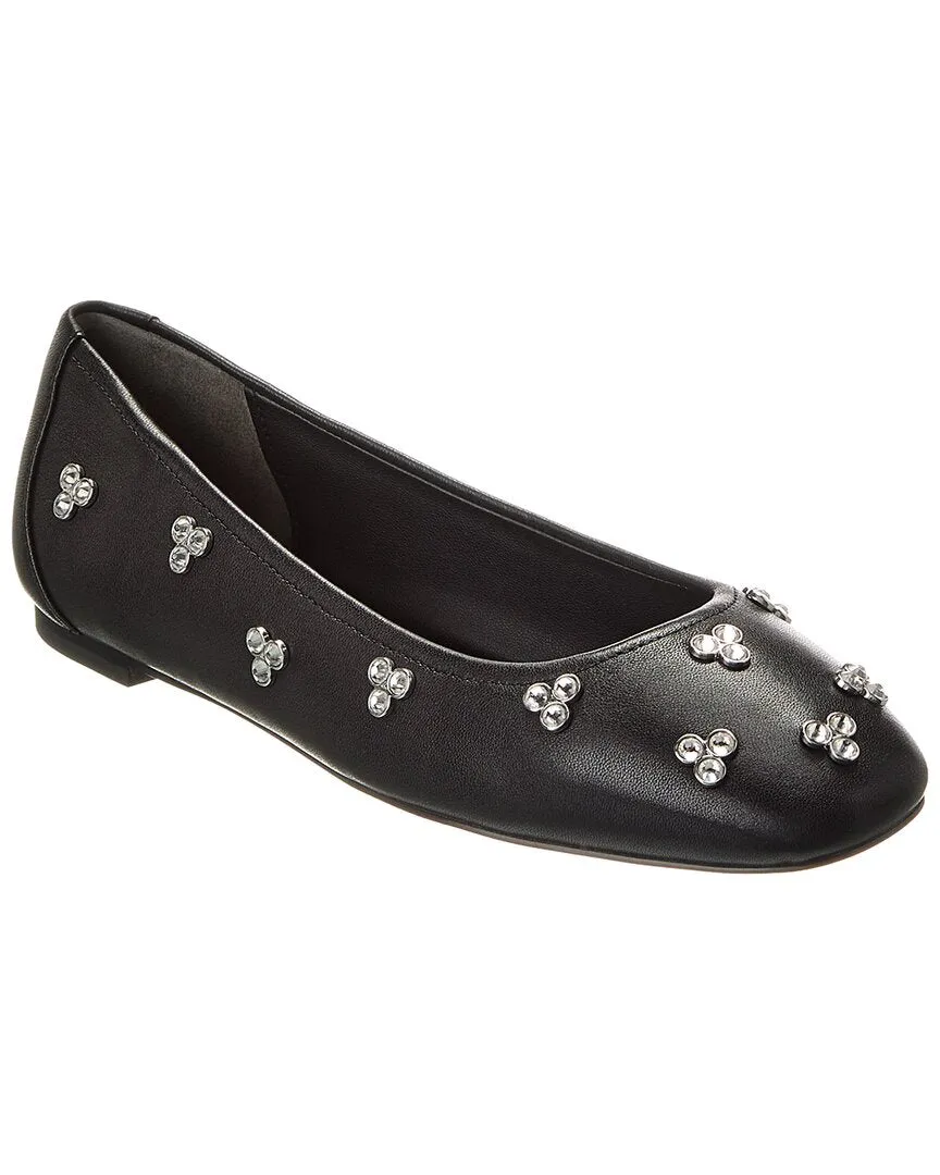 Stuart Weitzman Tammy Leather Ballet Flat