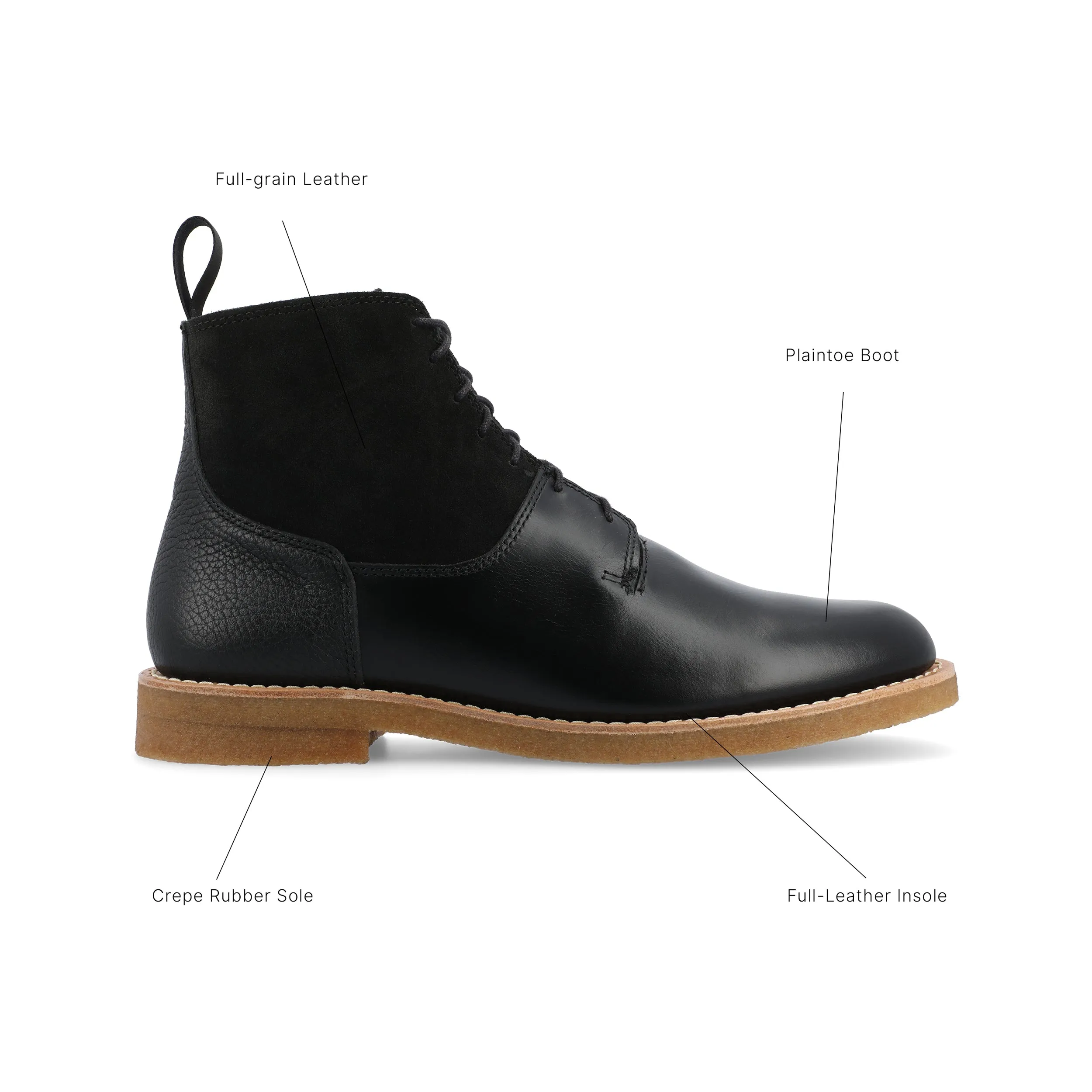 The Douglas Boot in Midnight