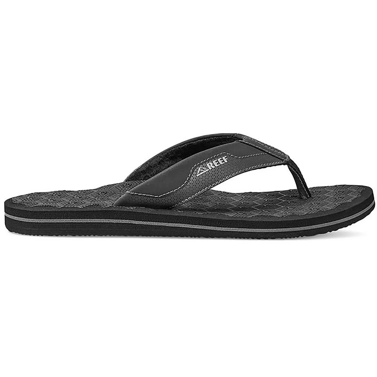 The Ripper Mens Monogram Manmade Thong Sandals