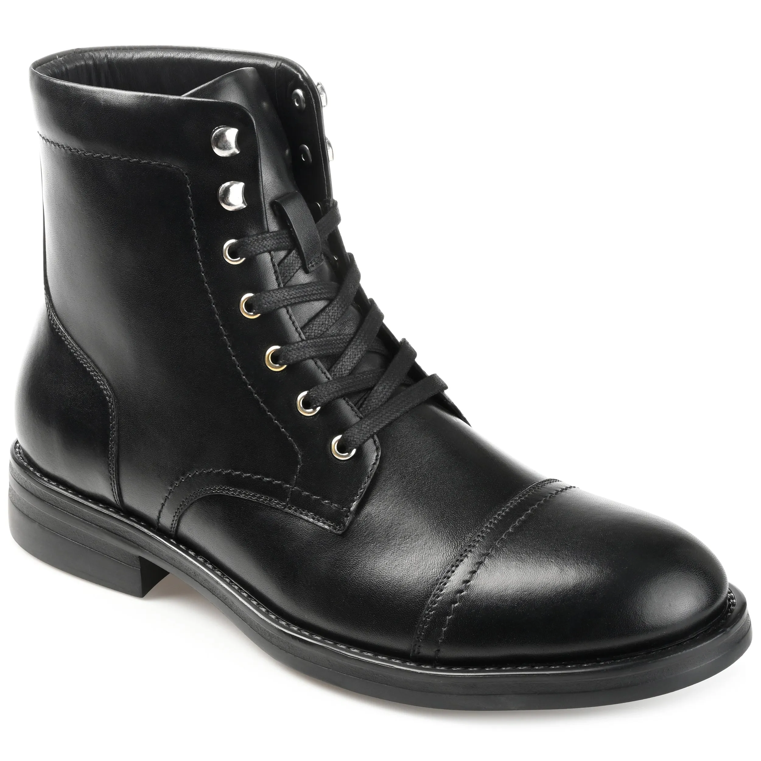 Thomas & Vine Darko Cap Toe Wide Width Ankle Boot