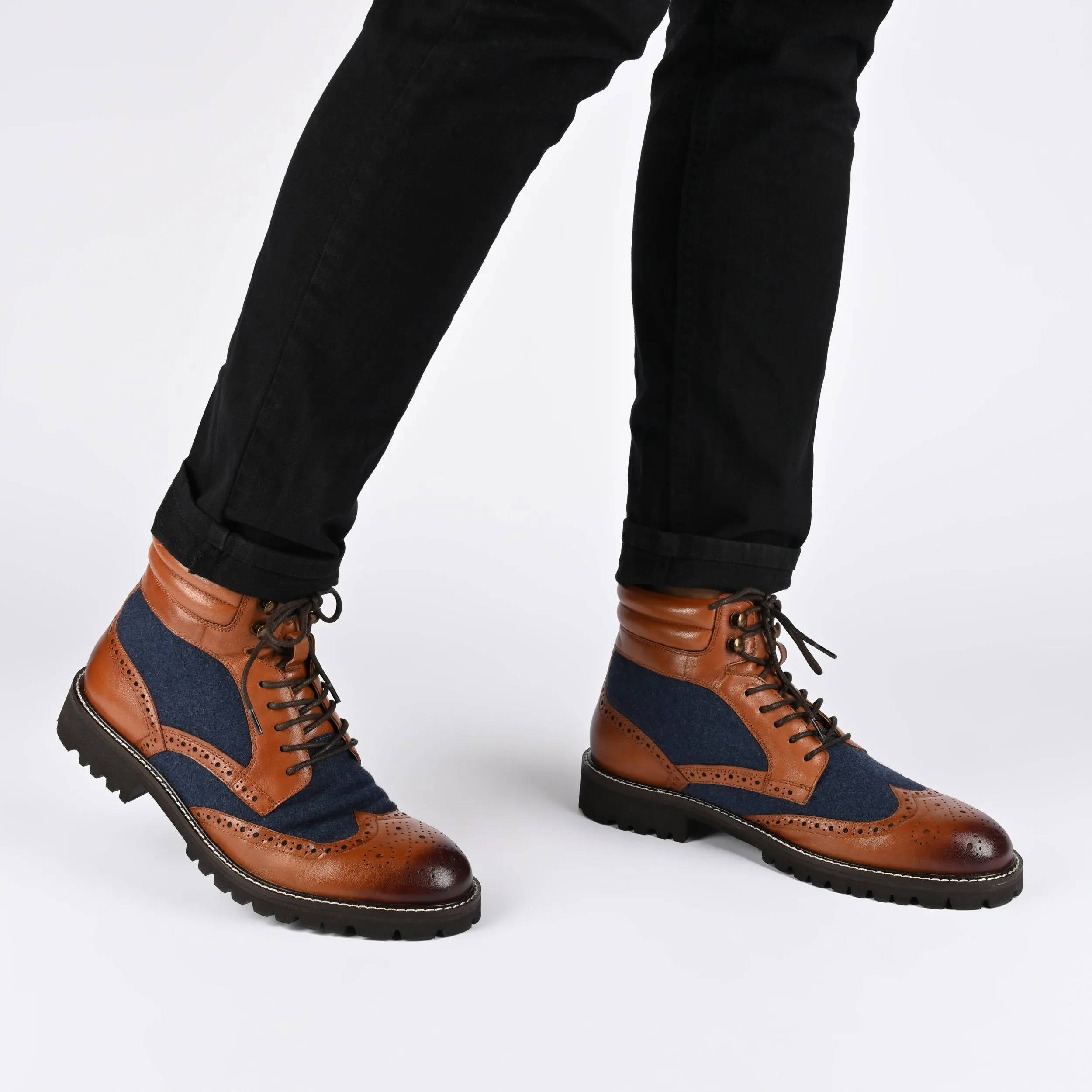 Thomas & Vine Graham Wingtip Ankle Boot