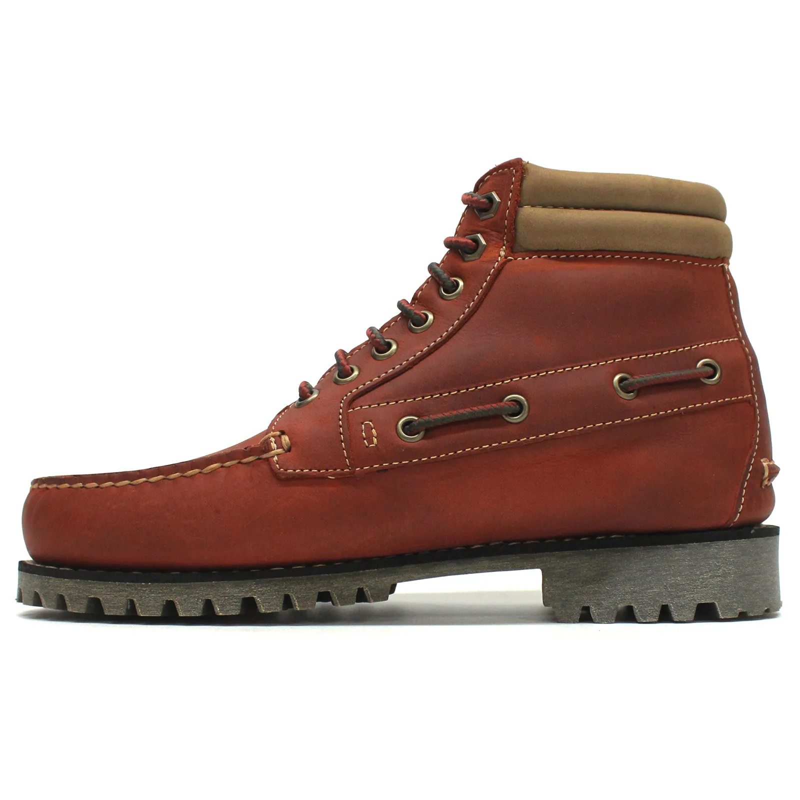 Timberland Authentic Mid Full Grain Leather Men's Ankle Boots