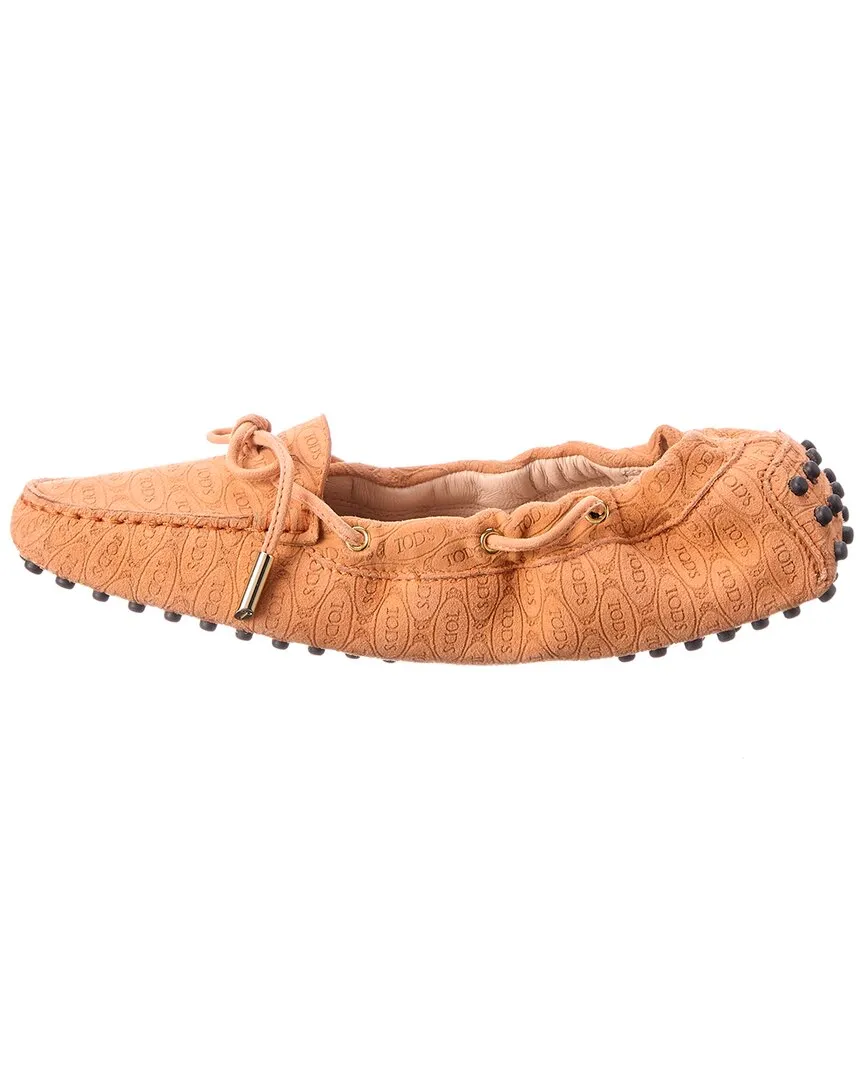 TODs Alber Elbaz Suede Loafer