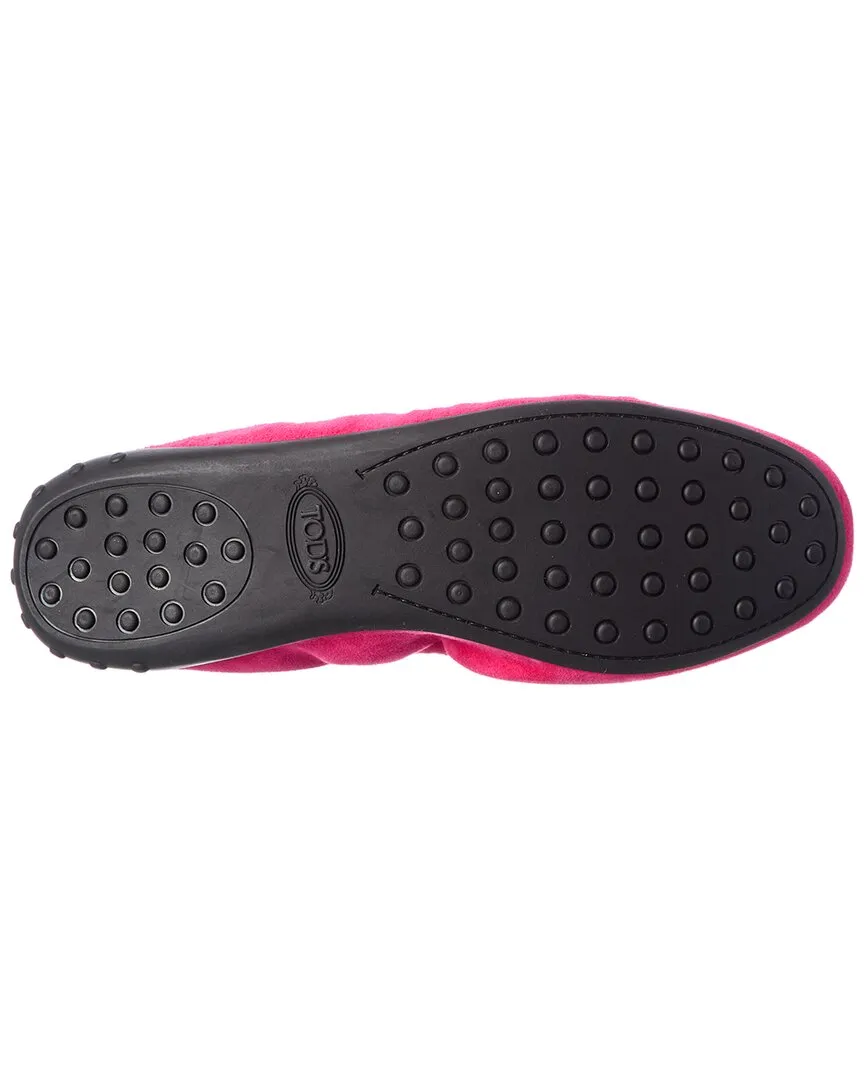 TODs Gommino Suede Ballerina Flat