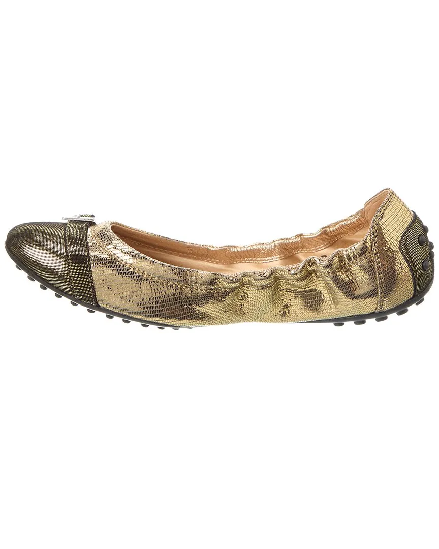 TOD��s Leather Flat