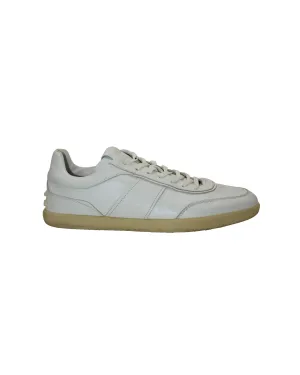 Tod's Tabs Low Top Sneakers in White Leather