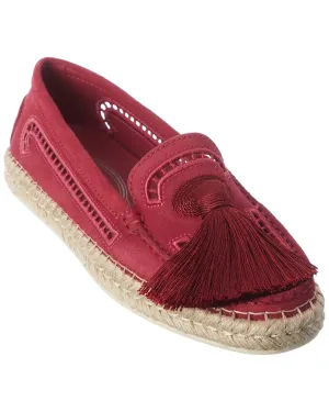 TODs Tassel Suede Loafer